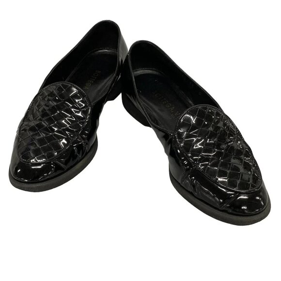 BOTTEGA VENETA - Black Patent Leather Women's Shoes 132-081325 - Picture 2 of 6